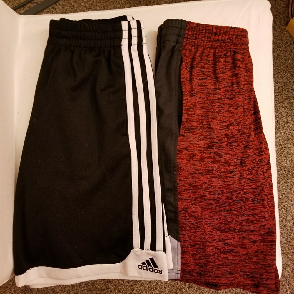 A pair of boys gym shorts